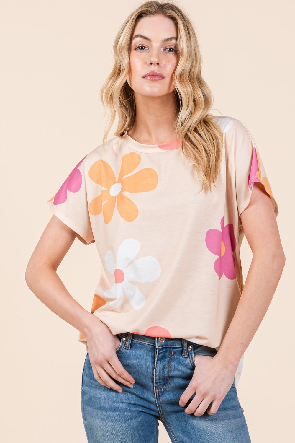 Floral Short Sleeve T-Shirt